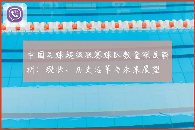 中国足球超级联赛球队数量深度解析:现状、历史沿革与未来展望