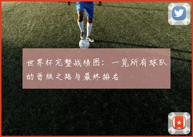 世界杯完整战绩图：一览所有球队的晋级之路与最终排名